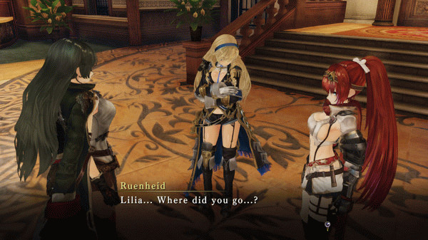 Игра Nights of Azure 2: Bride of the New Moon, скриншот
