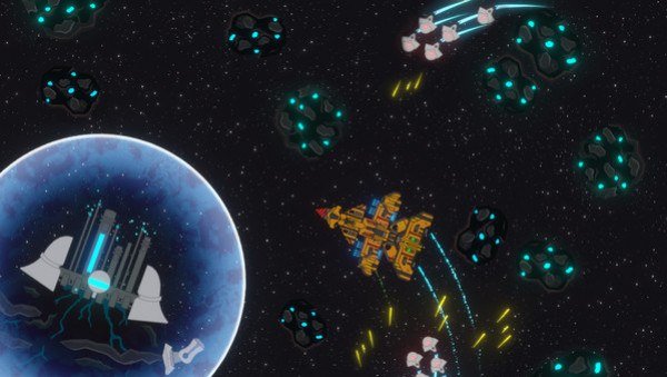 Игра Nimbatus - The Space Drone Constructor, скриншот