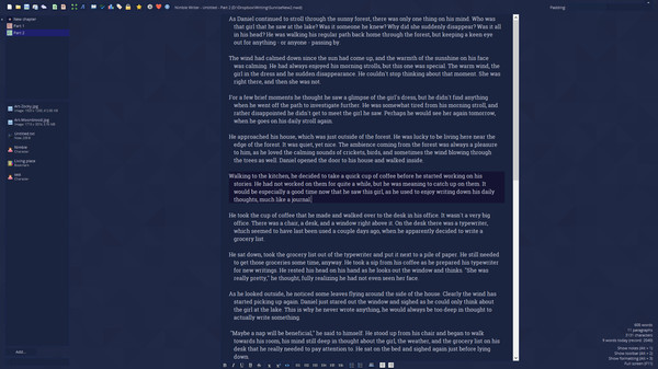 Игра Nimble Writer, скриншот