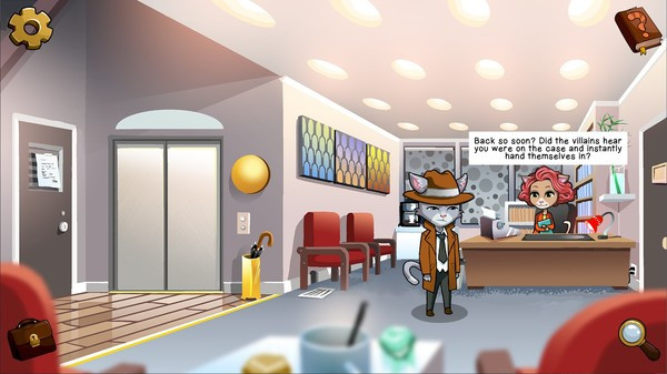 Игра Nine Noir Lives, скриншот