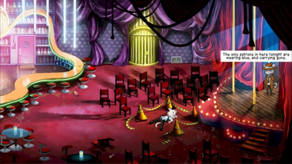 Игра Nine Noir Lives, скриншот