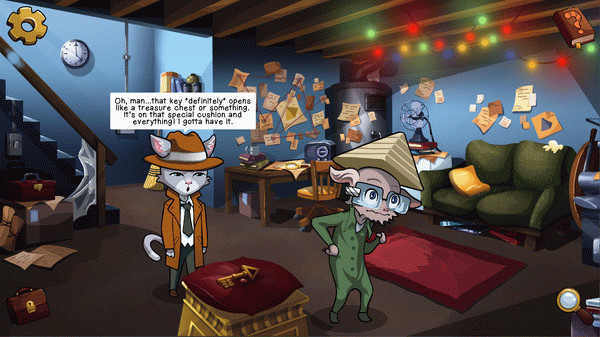 Игра Nine Noir Lives, скриншот