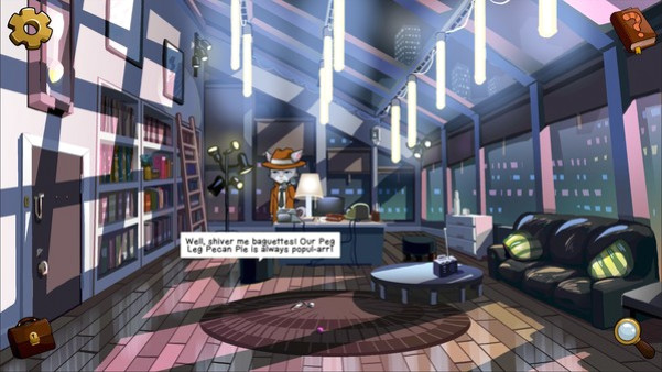 Игра Nine Noir Lives, скриншот