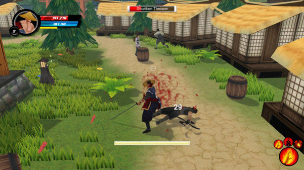 Игра Ninja Avenger Dragon Blade, скриншот
