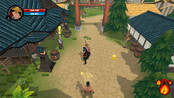 Игра Ninja Avenger Dragon Blade, скриншот