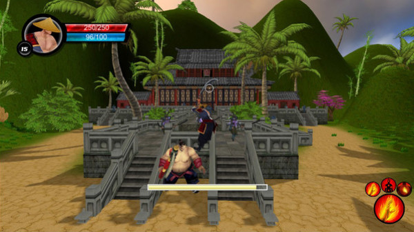 Игра Ninja Avenger Dragon Blade, скриншот