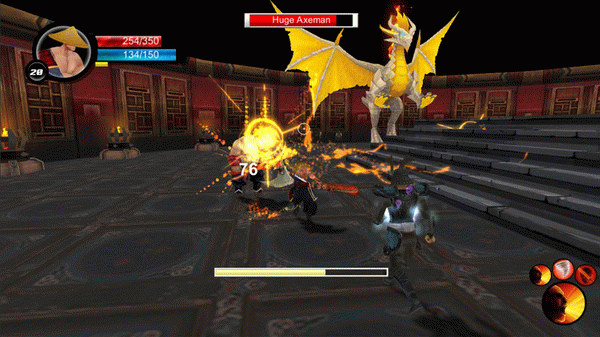 Игра Ninja Avenger Dragon Blade, скриншот