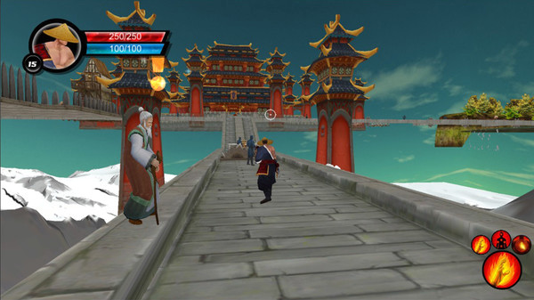 Игра Ninja Avenger Dragon Blade, скриншот