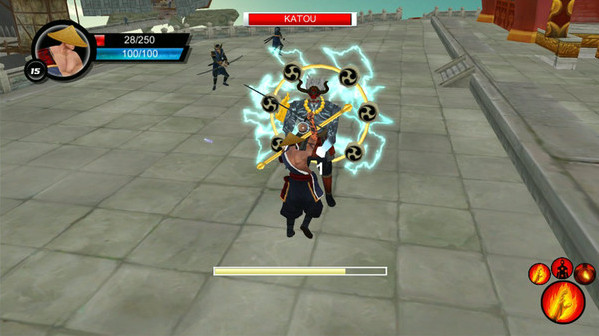 Игра Ninja Avenger Dragon Blade, скриншот