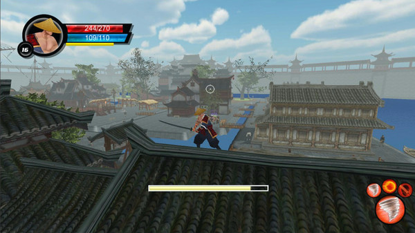Игра Ninja Avenger Dragon Blade, скриншот