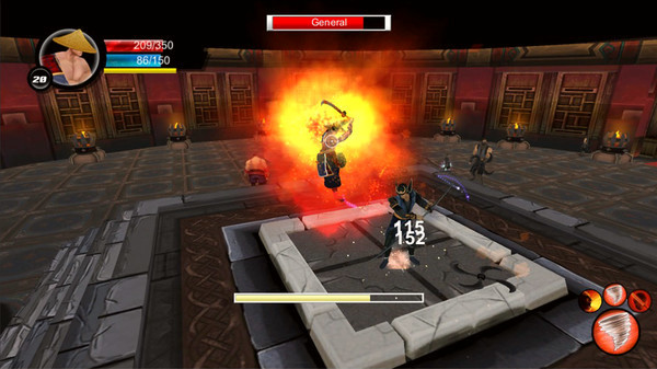 Игра Ninja Avenger Dragon Blade, скриншот