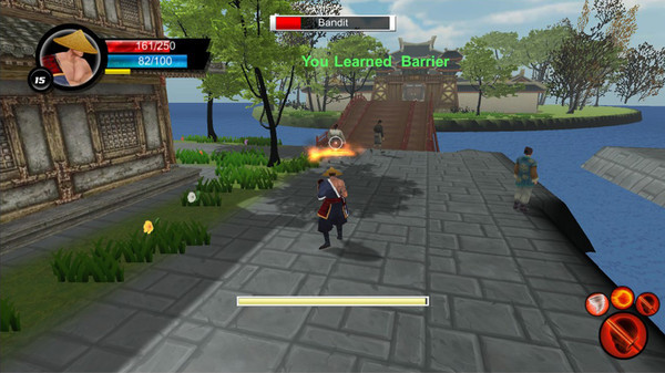 Игра Ninja Avenger Dragon Blade, скриншот