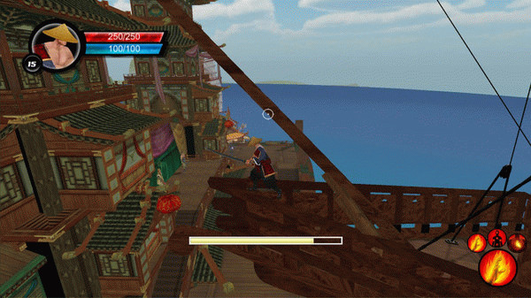 Игра Ninja Avenger Dragon Blade, скриншот