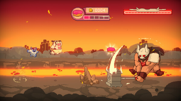 Игра Ninja Chowdown: Glaze of Glory, скриншот