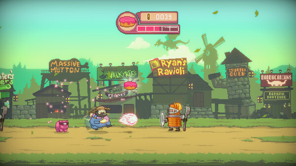 Игра Ninja Chowdown: Glaze of Glory, скриншот