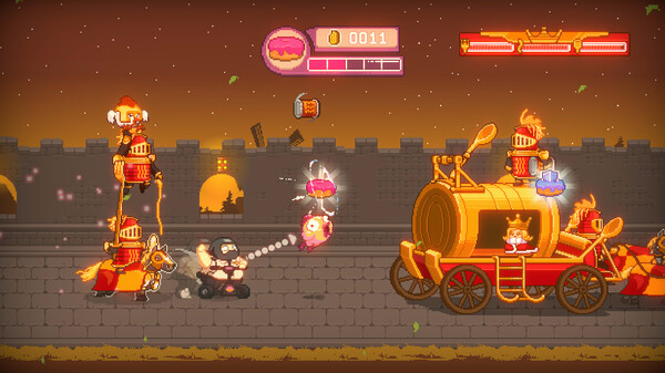 Игра Ninja Chowdown: Glaze of Glory, скриншот