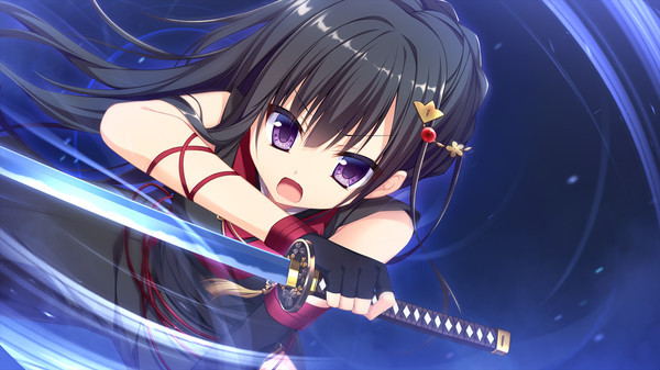 Игра Ninja Girl and the Mysterious Army of Urban Legend Monsters! ~Hunt of the Headless Horseman~, скриншот