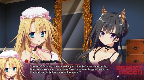 Игра Ninja Girl and the Mysterious Army of Urban Legend Monsters! ~Hunt of the Headless Horseman~, скриншот