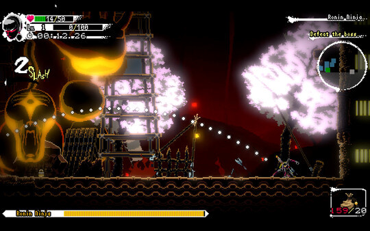 Игра Ninja or Die: Shadow of the Sun, скриншот