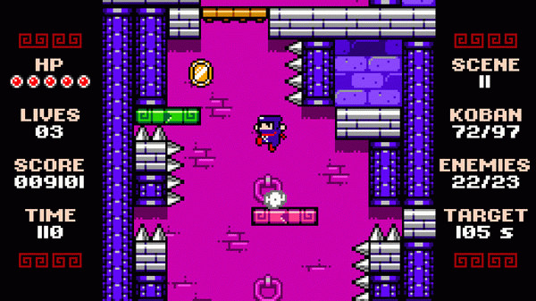 Игра Ninja Senki DX, скриншот