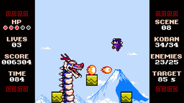 Игра Ninja Senki DX, скриншот