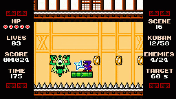 Игра Ninja Senki DX, скриншот