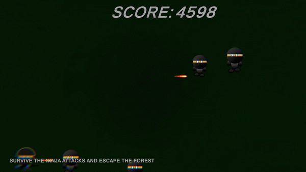 Игра Ninja Soldier Raid, скриншот