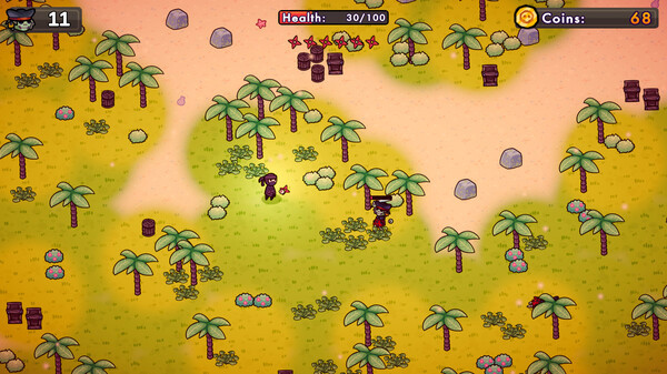 Игра Ninjurate, скриншот