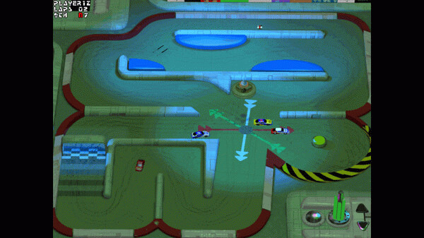 Игра Nitro Racers, скриншот