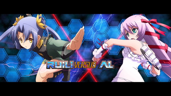 Игра Nitroplus Blasterz: Heroines Infinite Duel, скриншот