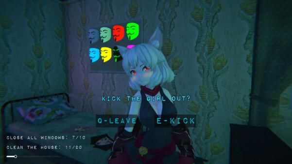 Игра No, I'm not a Femboy, скриншот