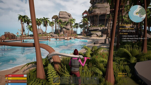 Игра No One's Island, скриншот