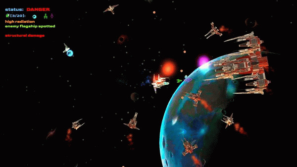 Игра No Space For All, скриншот