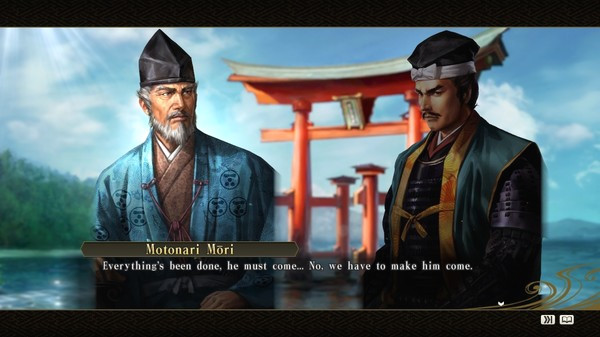 Игра NOBUNAGA'S AMBITION: SoI - Scenario 6 "Battle of Itsukushima", скриншот