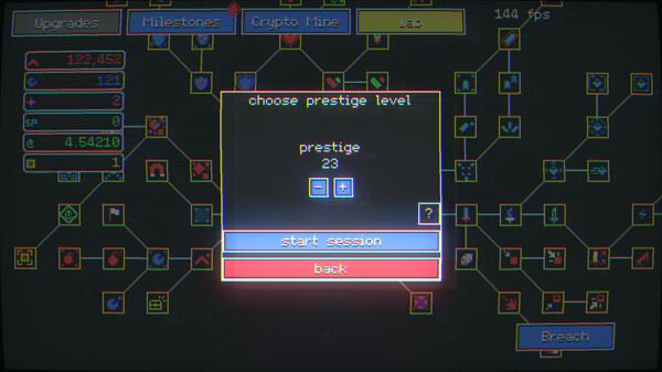 Игра Nodebuster, скриншот