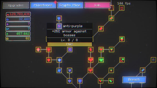 Игра Nodebuster, скриншот