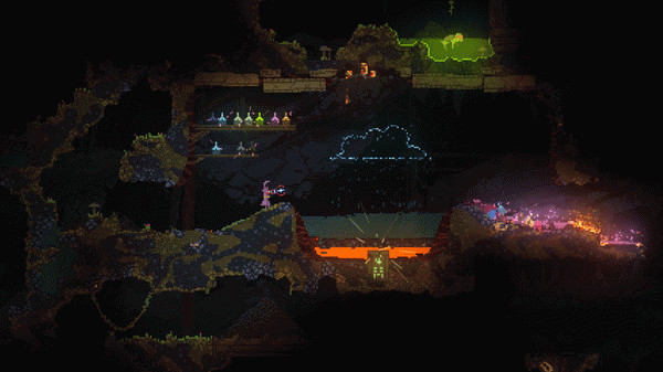 Игра Noita, скриншот