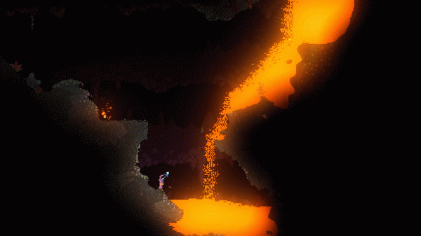 Игра Noita, скриншот