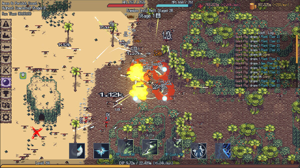 Игра Nomad Idle, скриншот