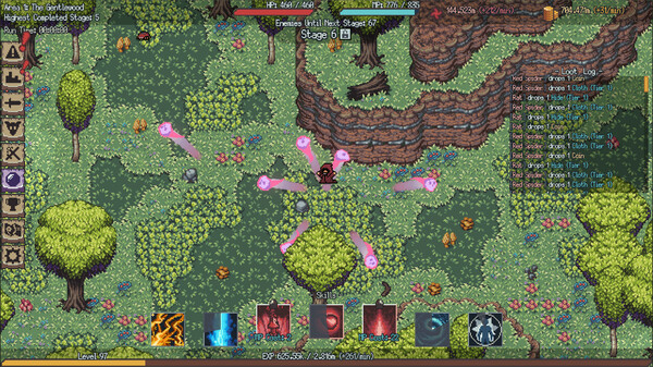 Игра Nomad Idle, скриншот