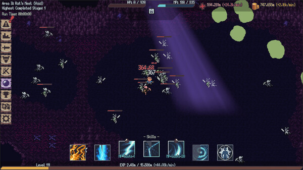 Игра Nomad Idle, скриншот
