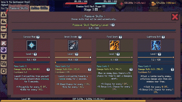 Игра Nomad Idle, скриншот