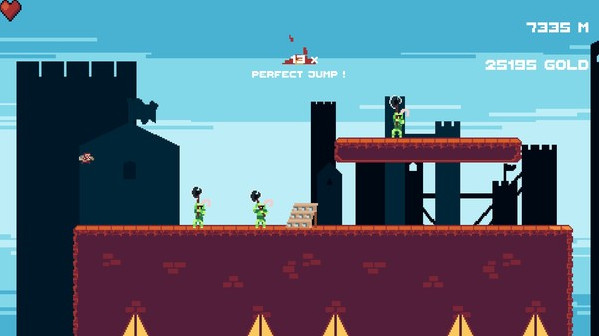 Игра Non-Stop Raiders, скриншот