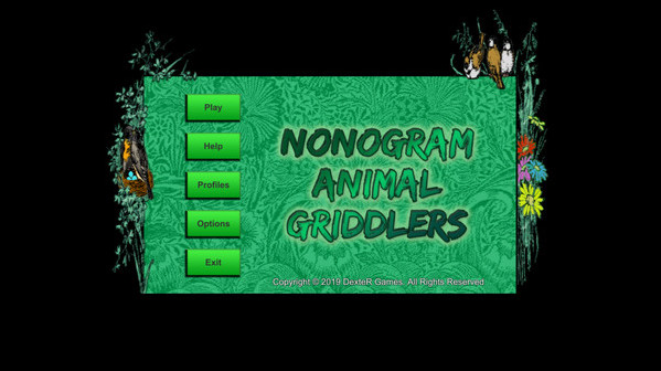 Игра Nonogram Animal Griddlers, скриншот