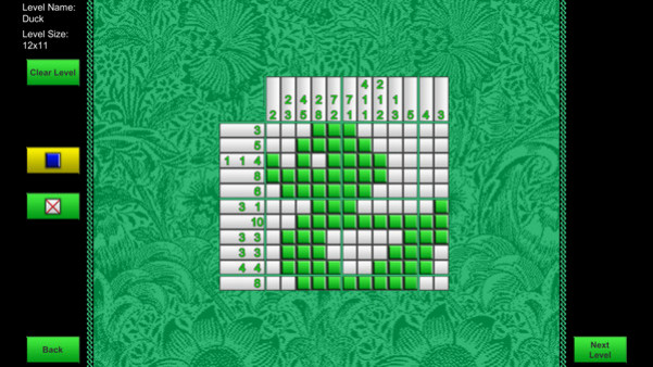 Игра Nonogram Animal Griddlers, скриншот
