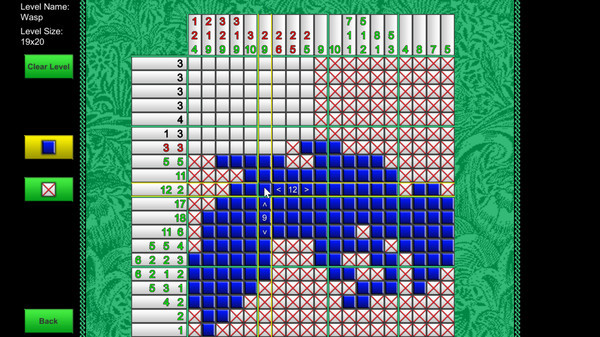 Игра Nonogram Animal Griddlers, скриншот