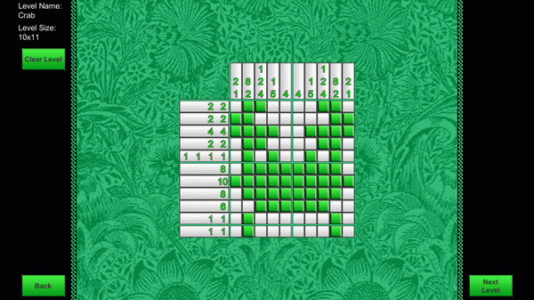 Игра Nonogram Animal Griddlers, скриншот