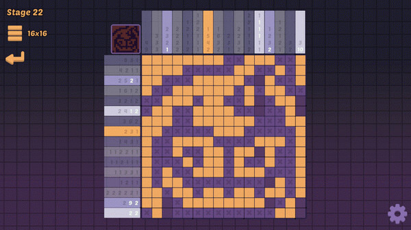 Игра Nonogram Halloween, скриншот