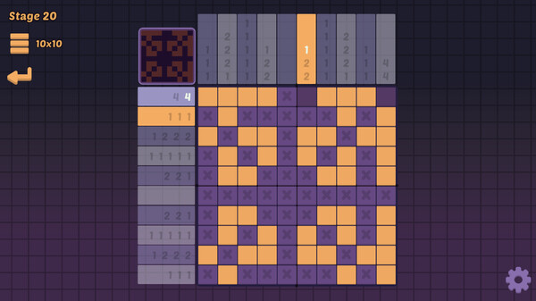 Игра Nonogram Halloween, скриншот