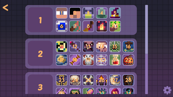 Игра Nonogram Halloween, скриншот